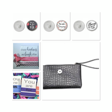 Load image into Gallery viewer, You Are Amazing! Snap Wristlet Set - promise-paks