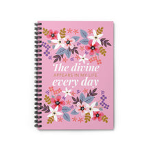 Load image into Gallery viewer, Divine Spiral Notebook - Ruled