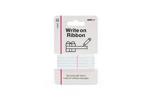 Customizable Write-on Ribbon
